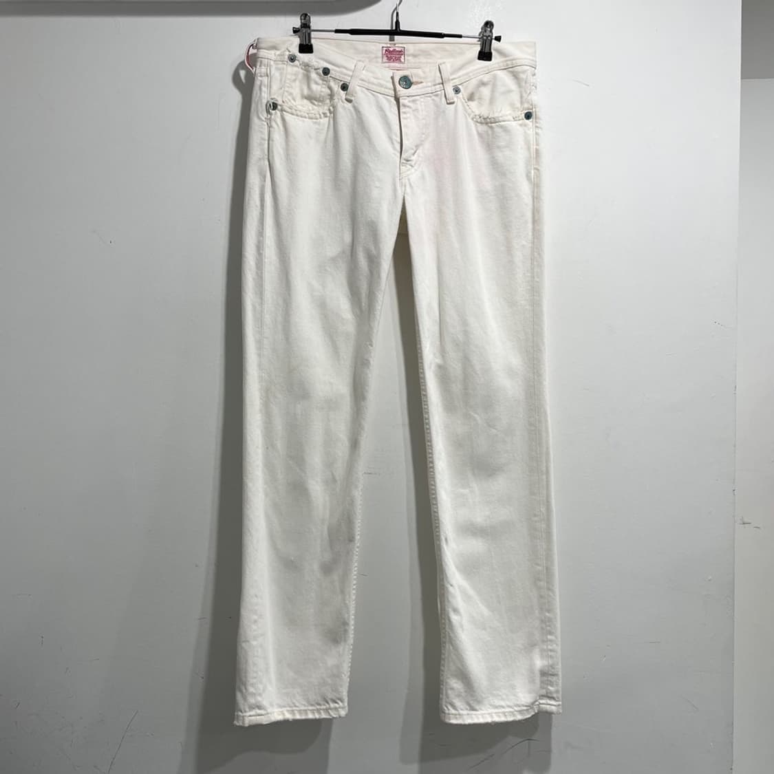리바이스 화이트 레드룹 데님팬츠 상품이미지2