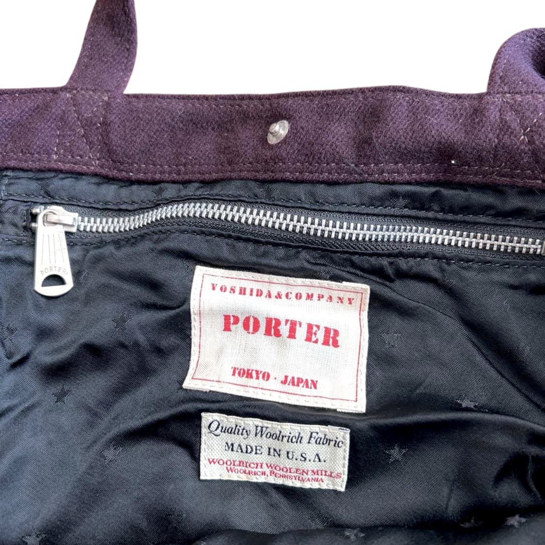 와코마리아 x 요시다 포터 캔버스 토트백 상품이미지6