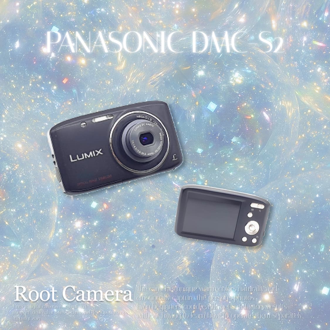 파나소닉 DMC-S2  베이비 블루 매트🌬️ 빈티지 디카 디지털카메라 상품이미지1