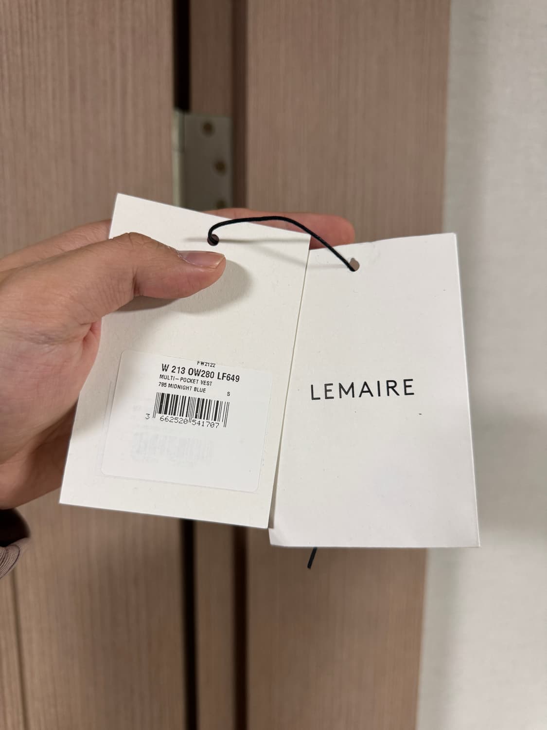 [S] 르메르 21FW 리포터 베스트 상품이미지4