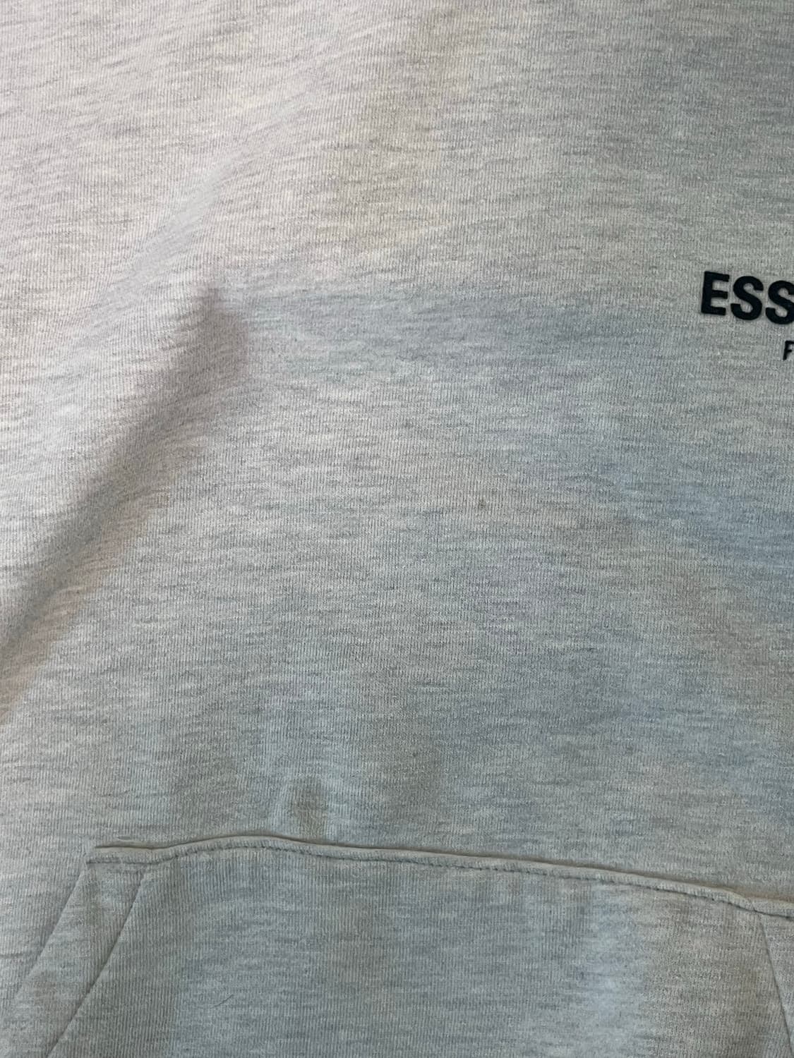 에센셜 후드티 오트밀 L 상품이미지2