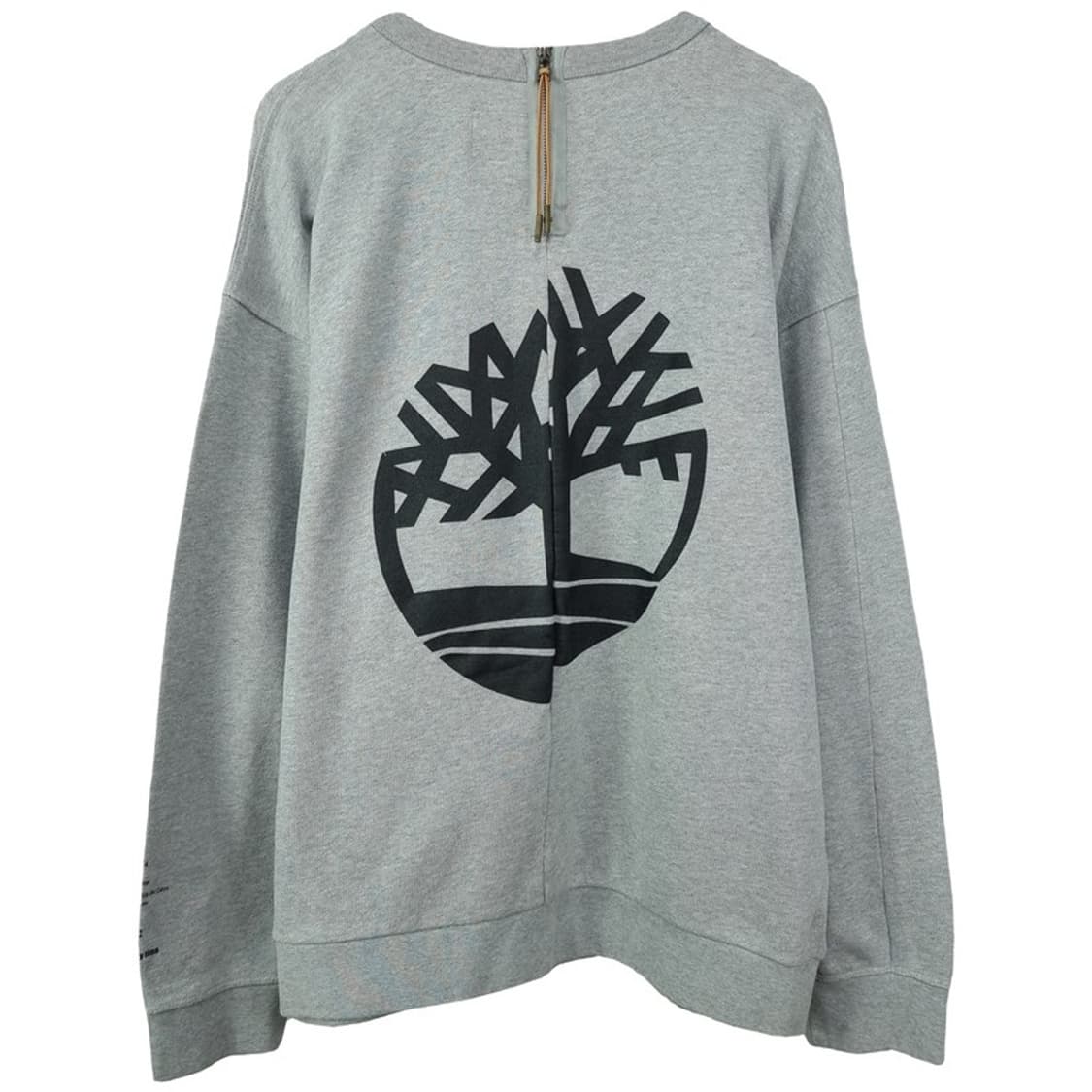 [팀버랜드 X 몽키타임] 빅로고 프린팅 오버핏 맨투맨 그레이 M19637 상품이미지3