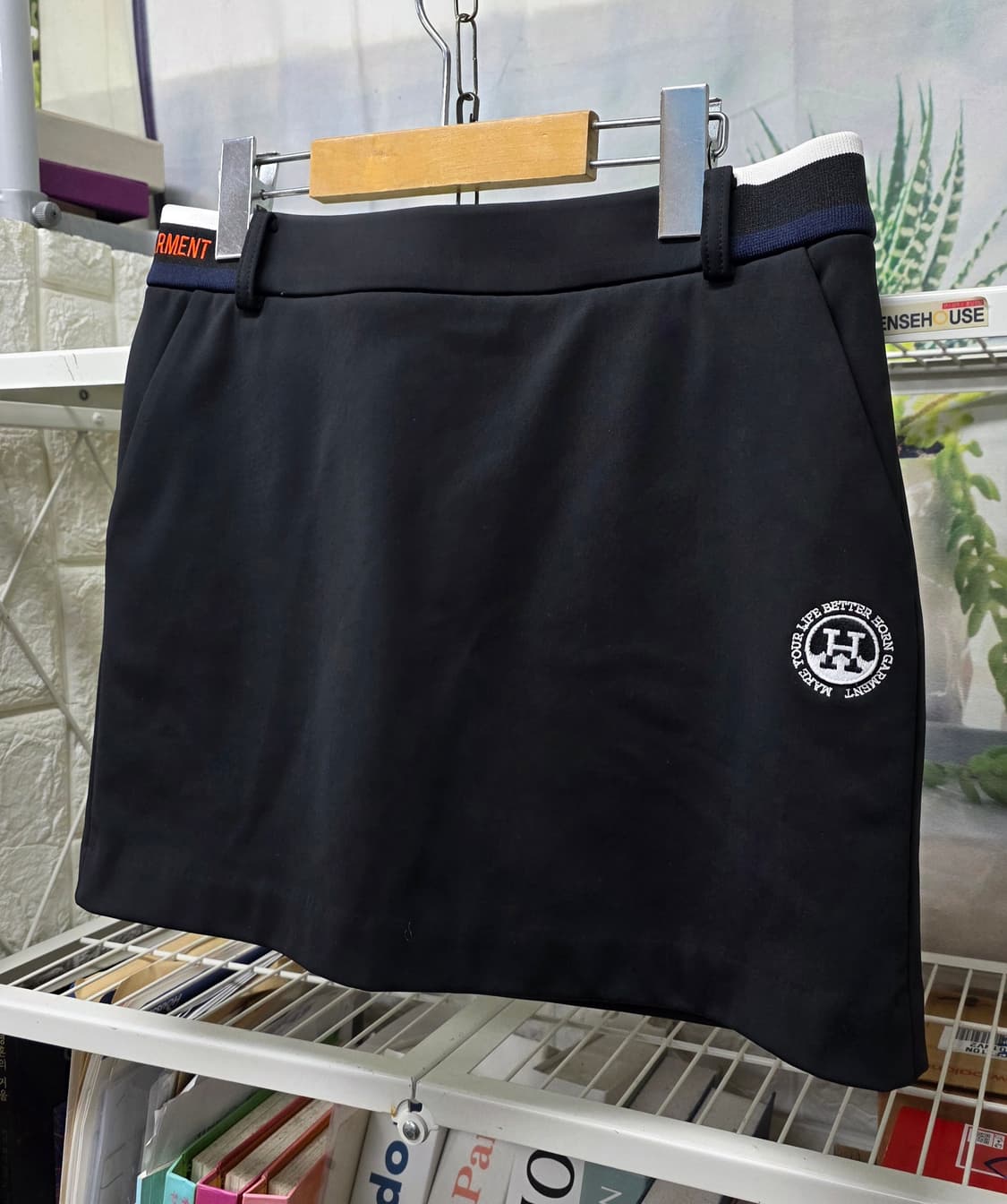 혼가먼트 여성 본딩 겨울골프치마 28 뒷밴딩 골프스커트 WM01 상품이미지2