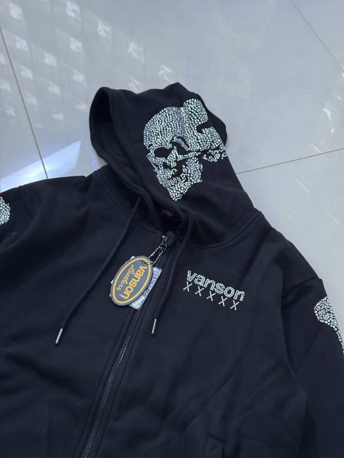 50TH STONE ZIP HOOD 스톤 지퍼 후드티 NVSZ-2411 상품이미지6