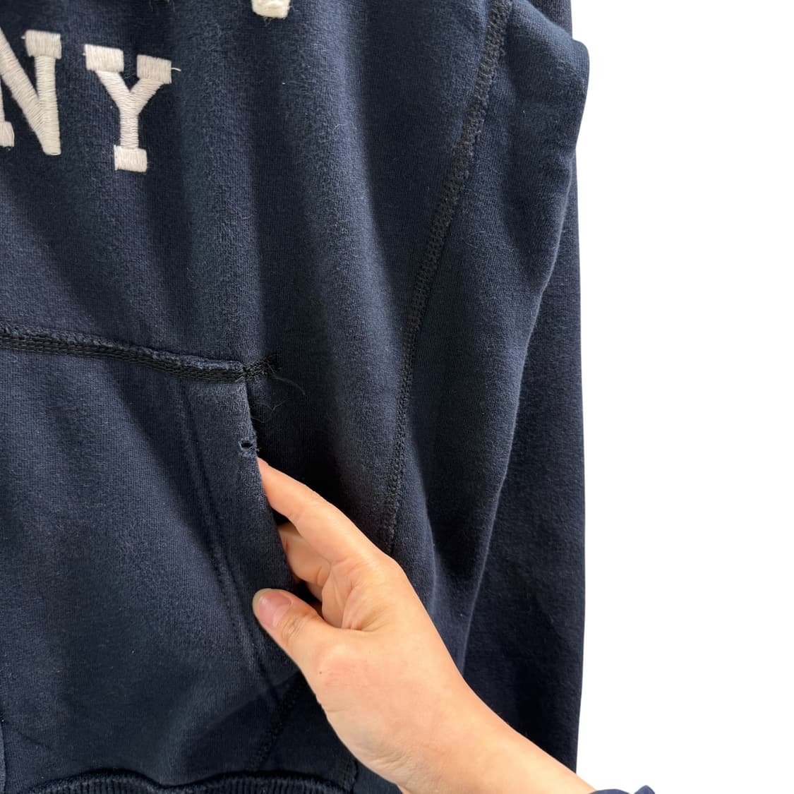 [M] 아베크롬비 앤 피치 네이비 후드집업 상품이미지7