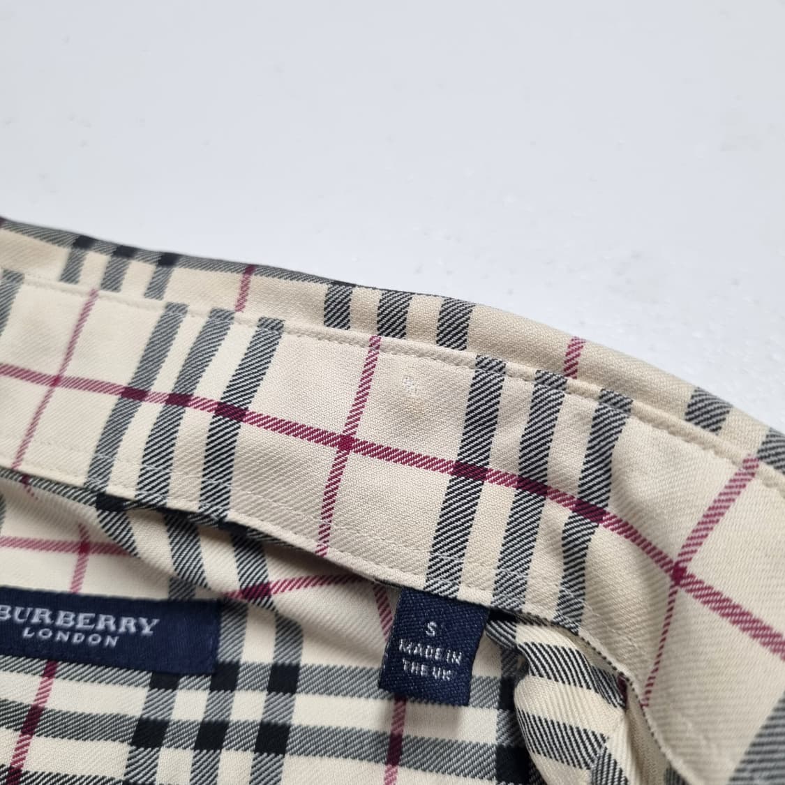 버버리 노바체크 셔츠 - S 상품이미지9