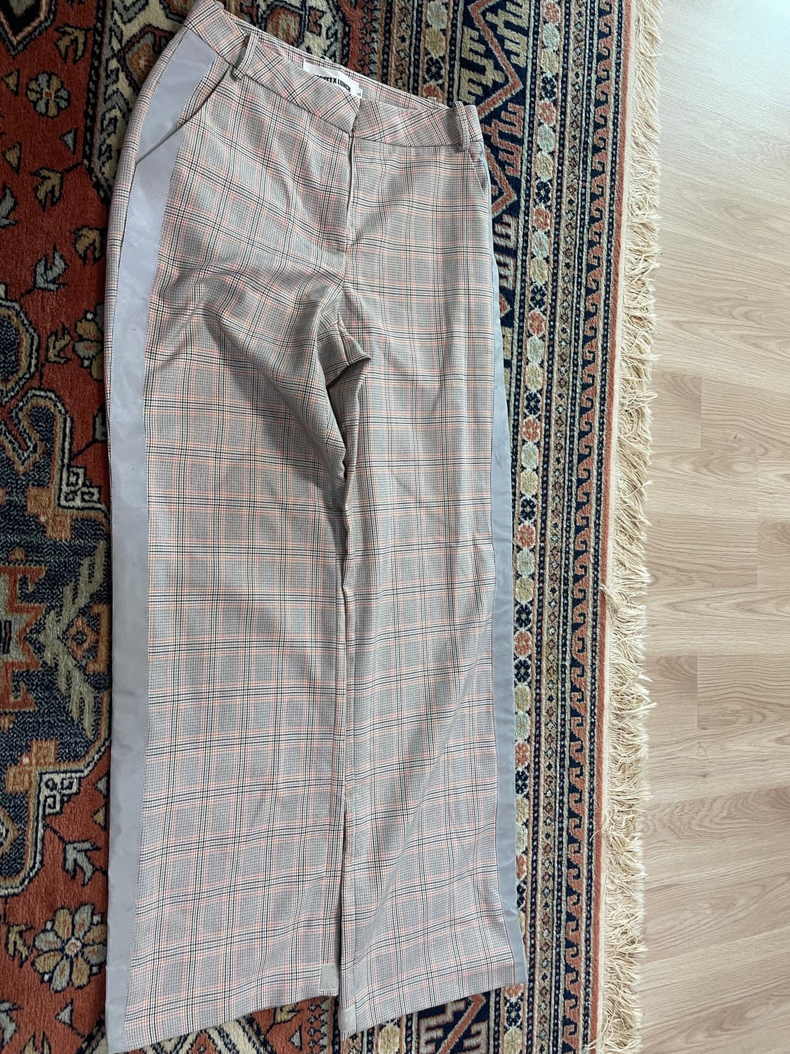 로켓 로켓런치 체크 슬랙스 상품이미지1