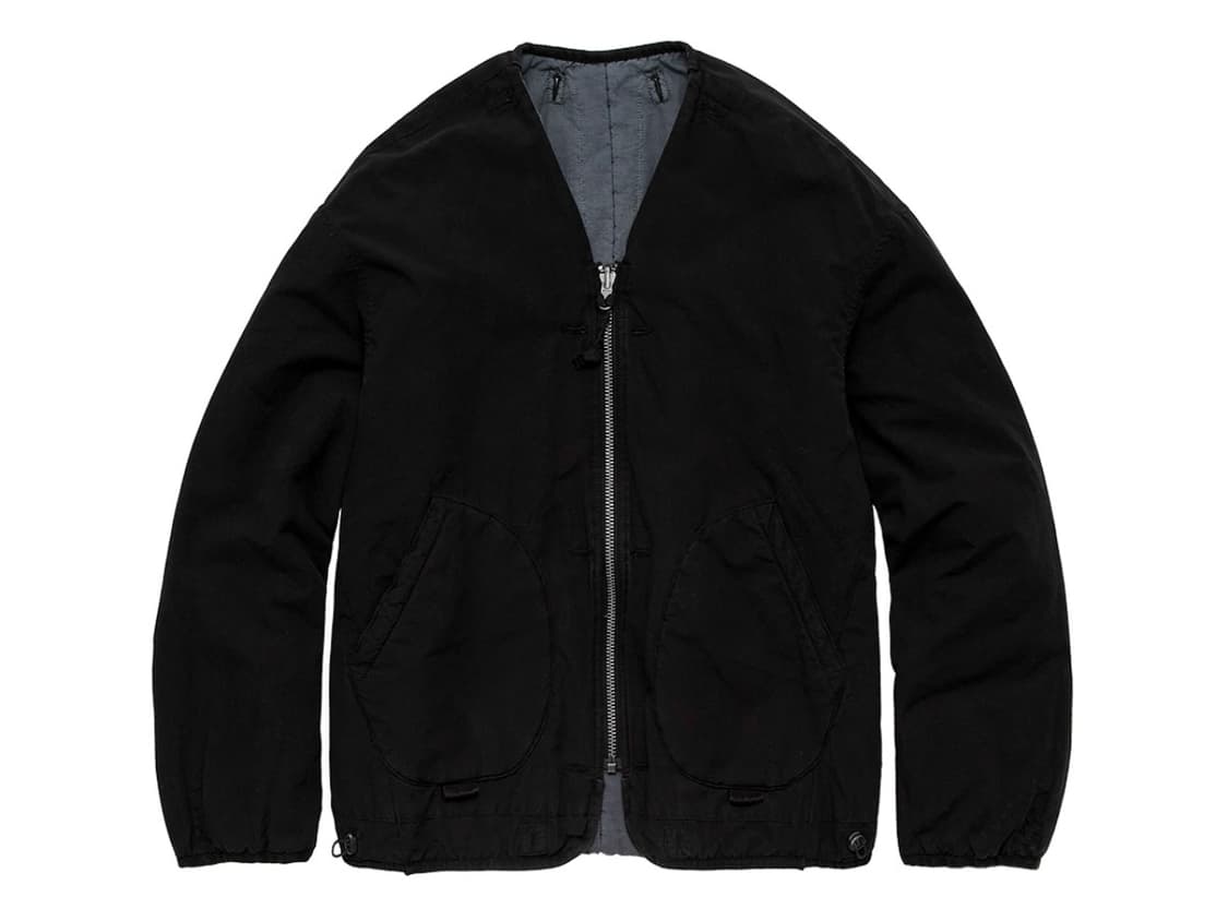 폴리테루 리버시블 라이너 자켓 블랙 + 블루 002 상품이미지1