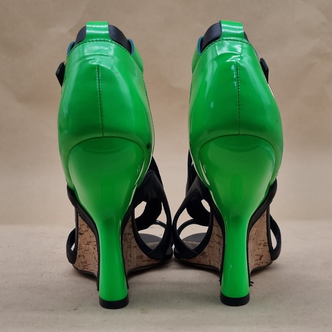 발리 웨지힐 샌들37.5. 235 굽10 상품이미지4