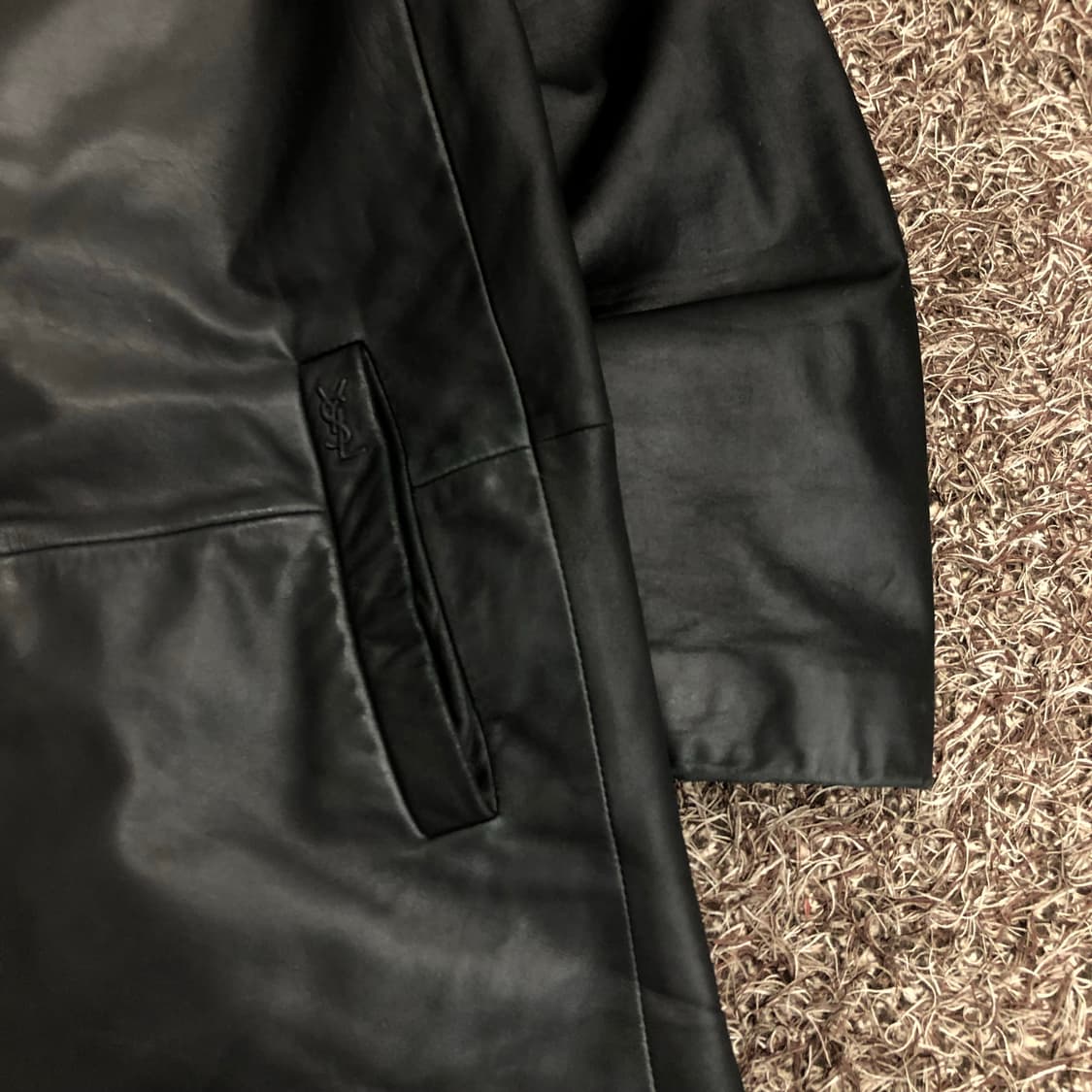 입생로랑 아카이브 양가죽 레더 가죽 자켓 상품이미지4
