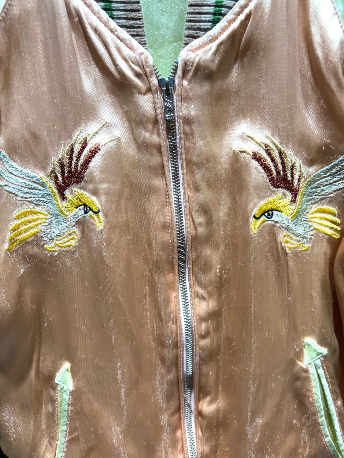 S 자수로고 글로시 배색 스카잔 상품이미지5