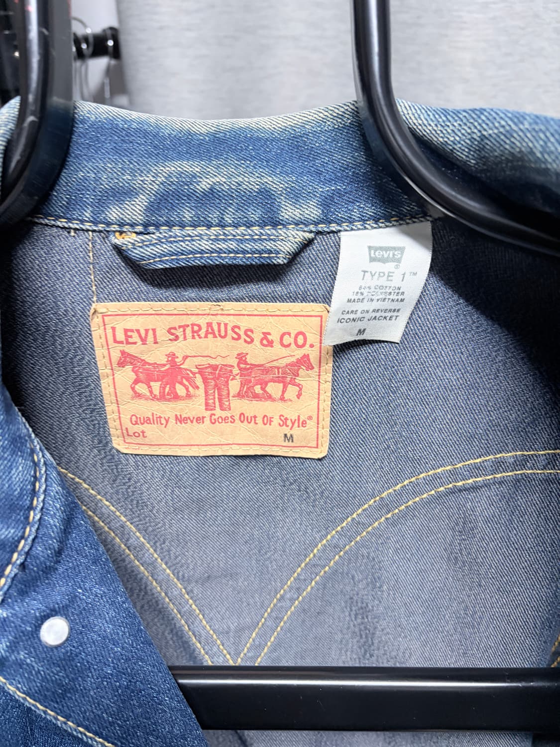 리바이스 아이코닉 타입1 상품이미지3