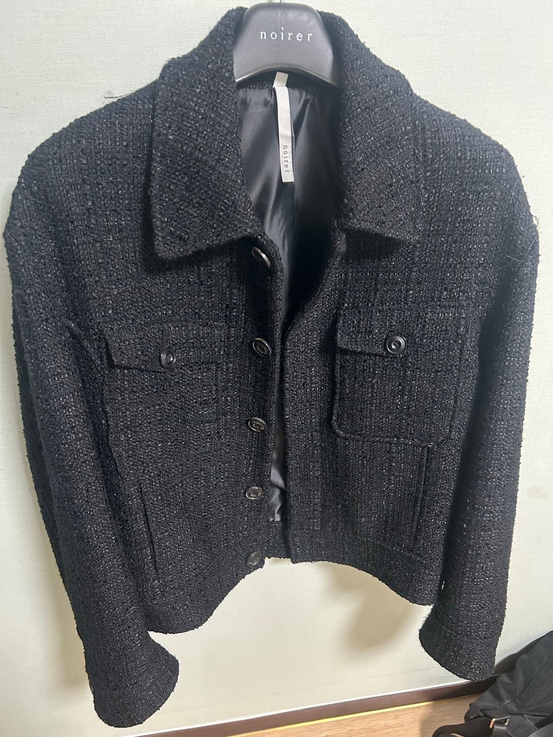 노이어 펜시 트위드 트러커 자켓 48 상품이미지3