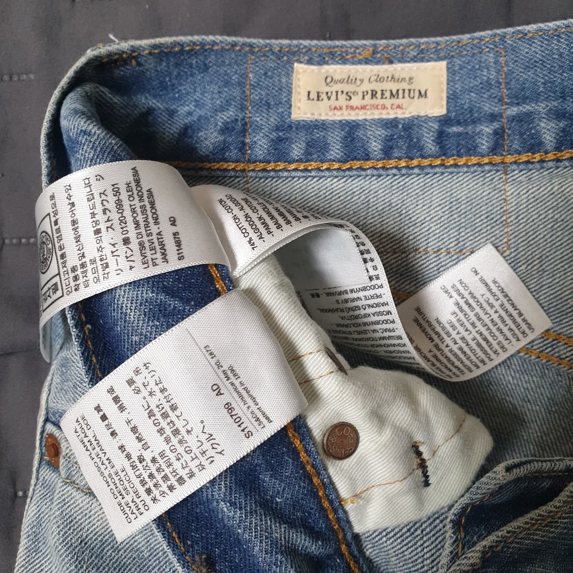 리바이스 501 청바지  상품이미지6