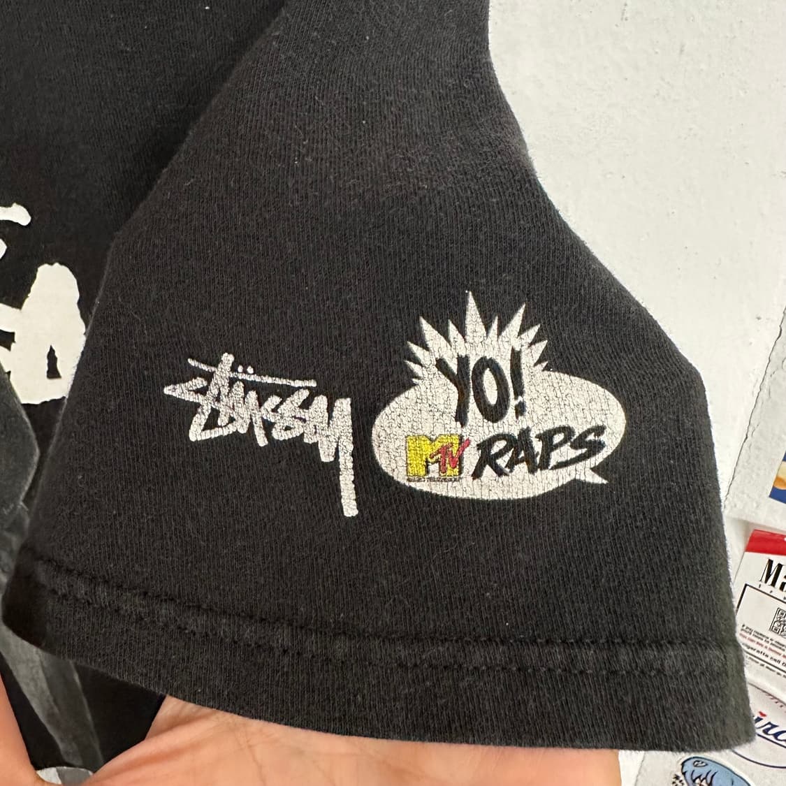 2013 스투시 x YO! MTV RAPS 티셔츠 상품이미지5