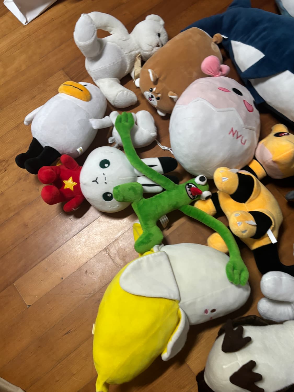 일괄금액) 16개 일괄 무민 공룡 등등 인형 일괄 인테리어 소품 배게용 상품이미지2