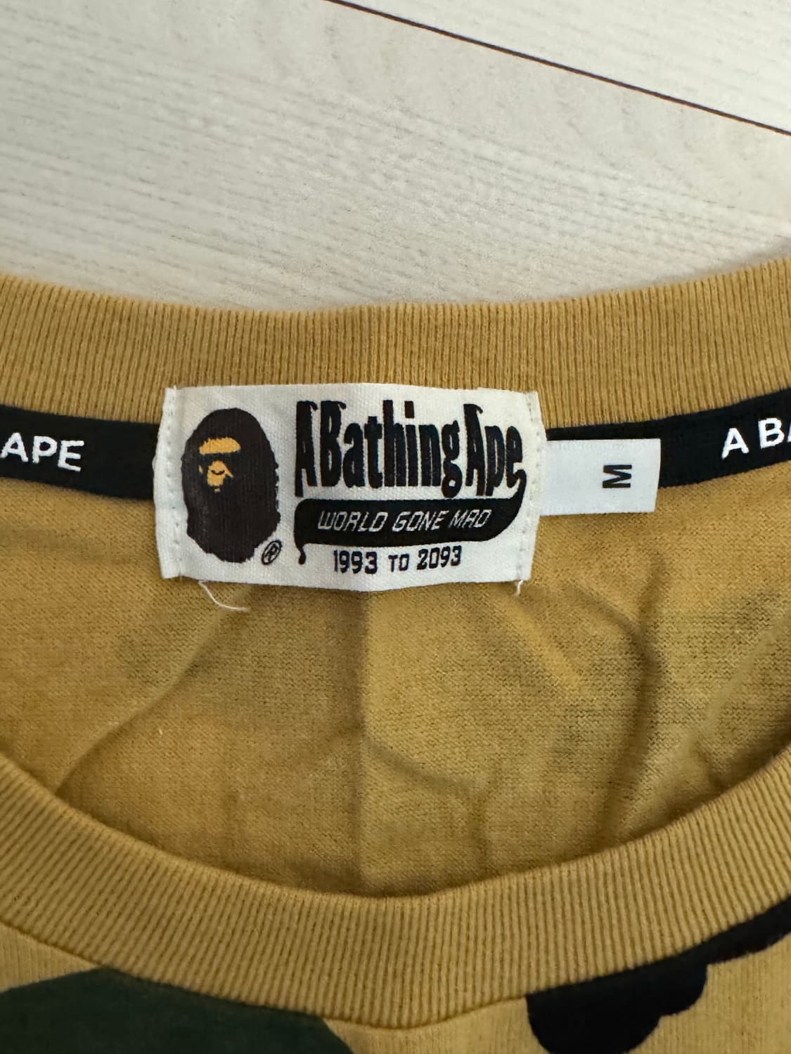 베이프 카모 롱슬리브 상품이미지2