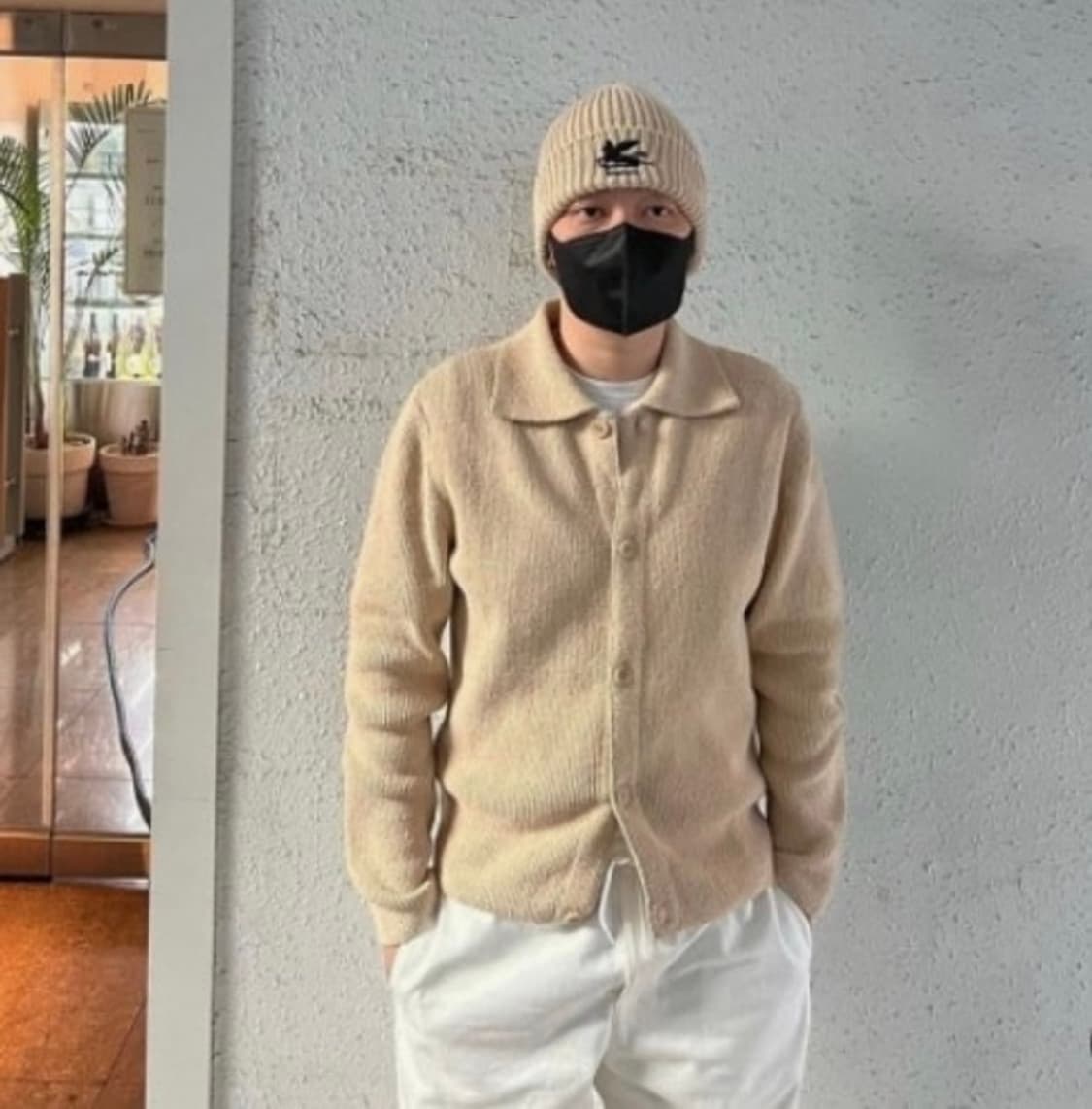 코스 부클레 가디건 블랙 M  상품이미지2