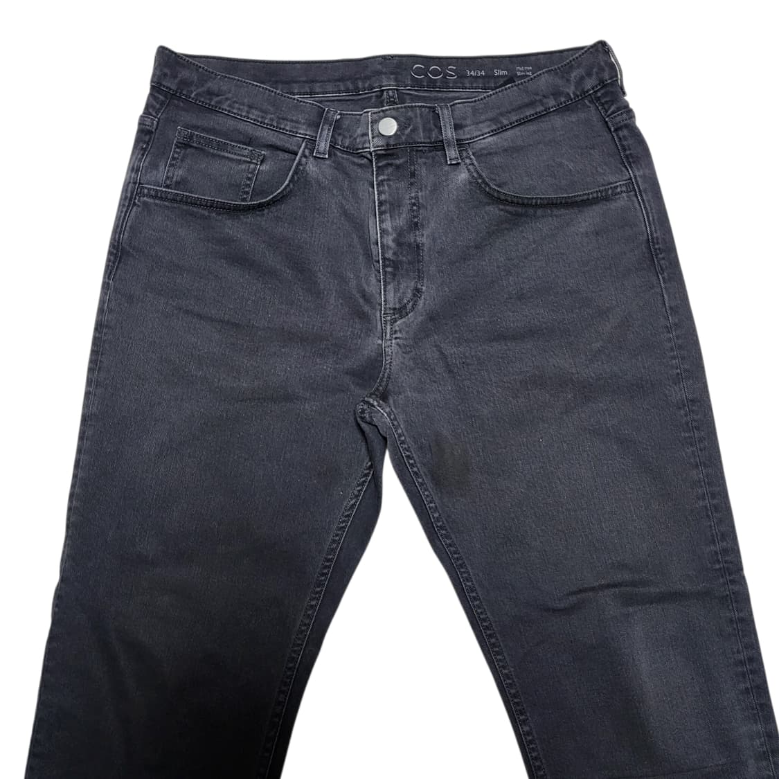(34) cos 코스 청바지 블랙 데님팬츠 흑청바지 상품이미지3