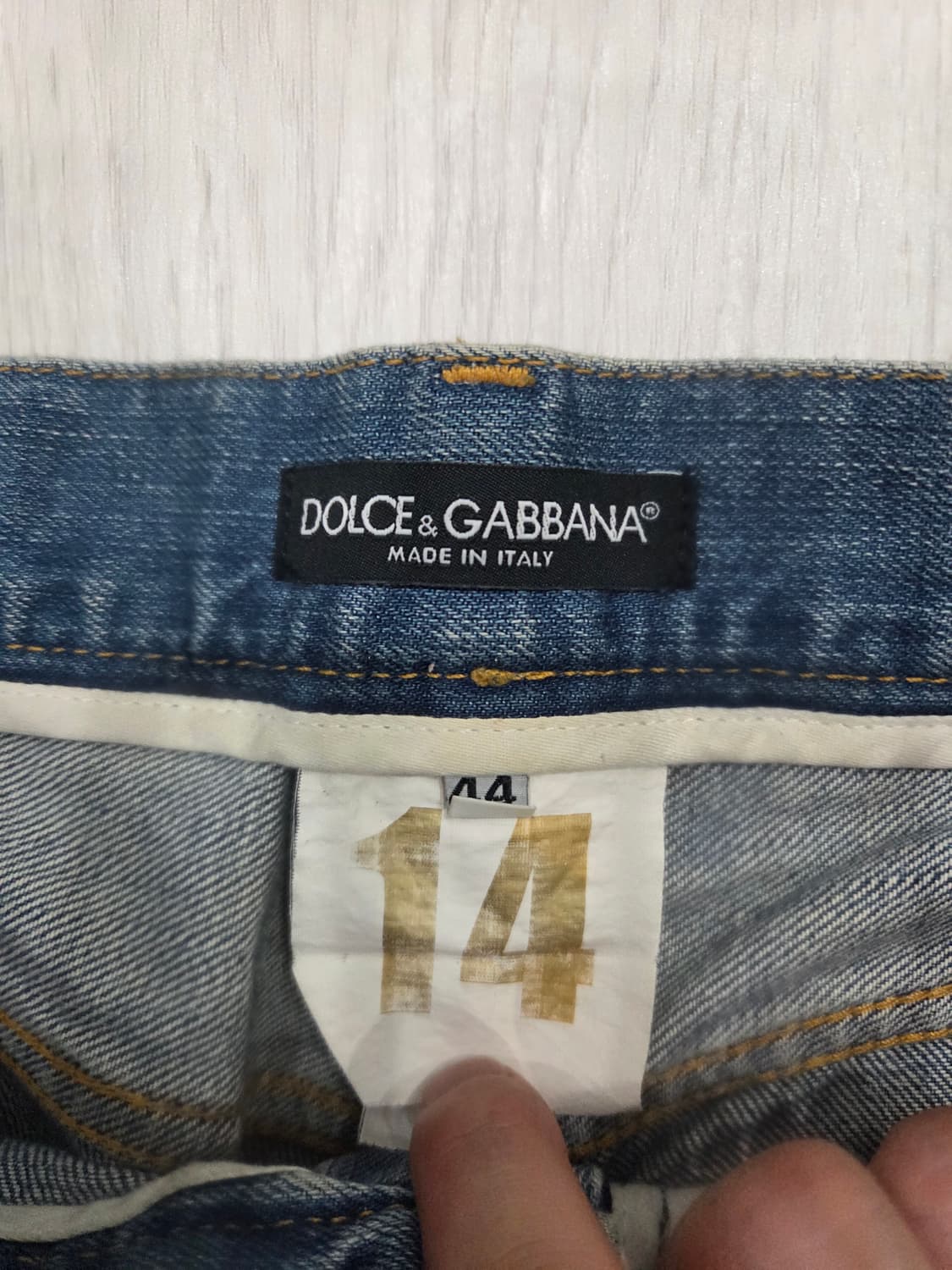 00s ​D&G 아카이브 디트로이트 데님 상품이미지6