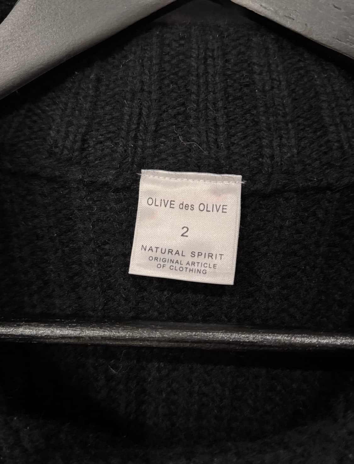 Olive des Olive 더블 니트 가디건 상품이미지5