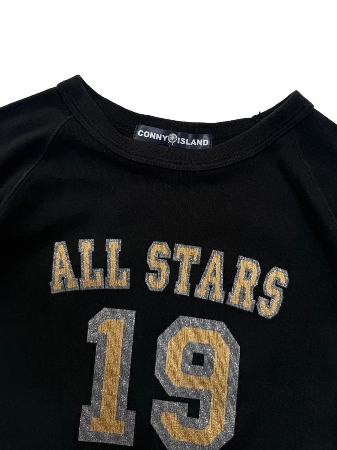 빈티지 블랙 레터링 나그랑 긴팔티 상품이미지3