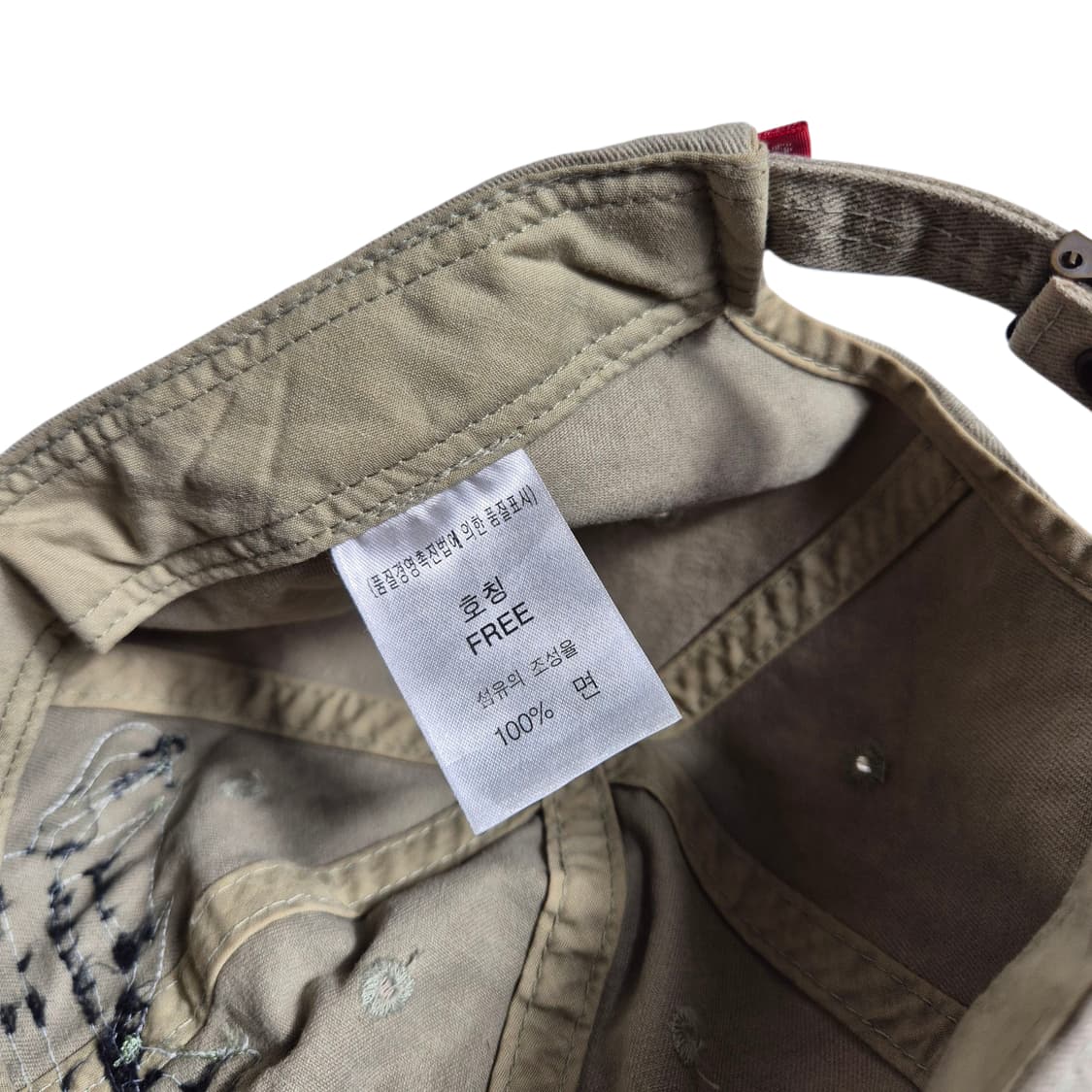 Levis) 빈티지 리바이스 501 패치 볼캡 상품이미지6