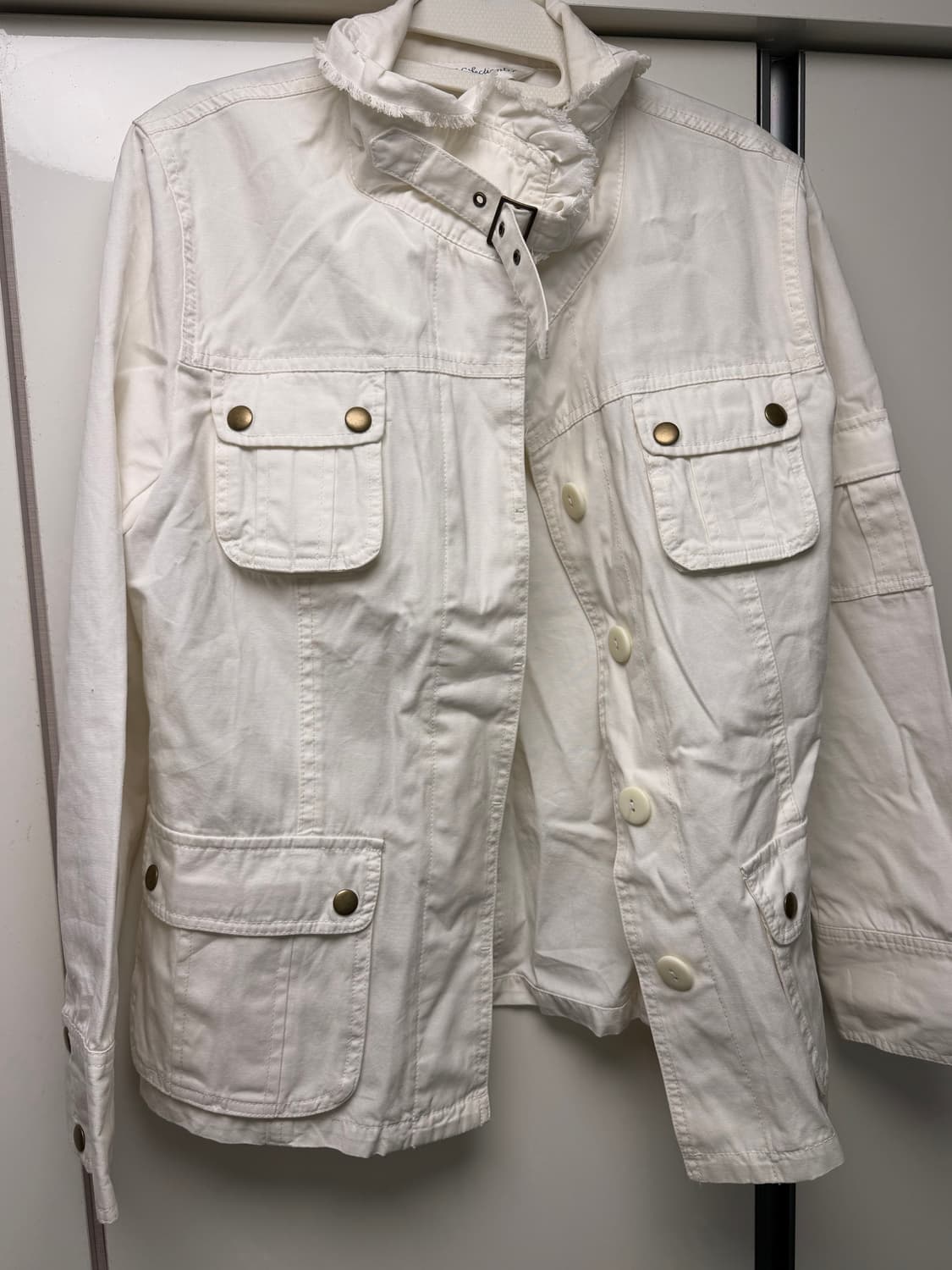 하이넥 버클 멀티포켓 자켓 56 SECTION 67 상품이미지1