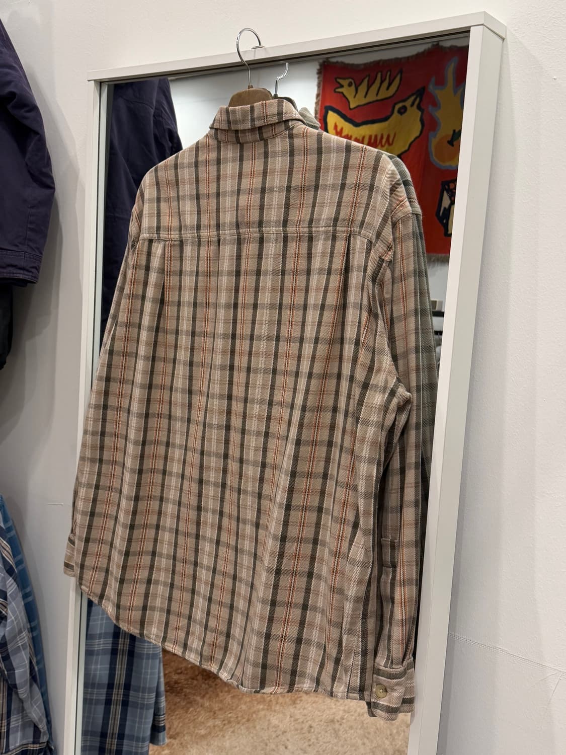 Woolrich 울리치 코튼 플란넬 체크 셔츠 상품이미지5