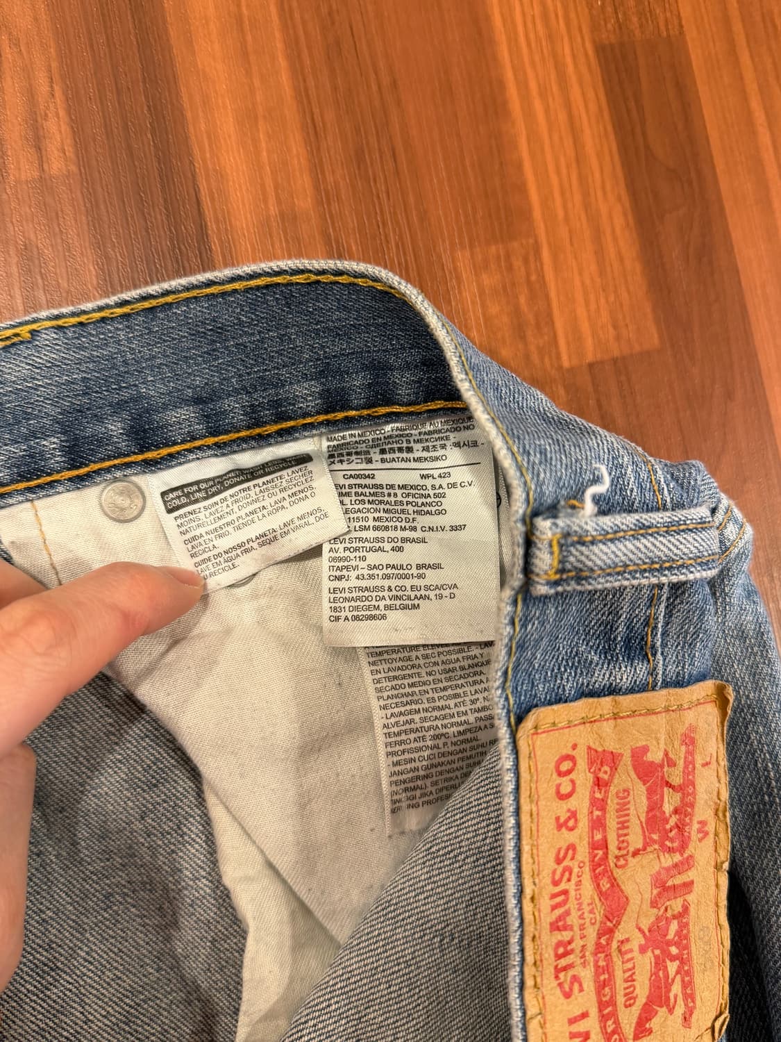 Levis 리바이스 569 데님 팬츠 (39inch) 상품이미지9