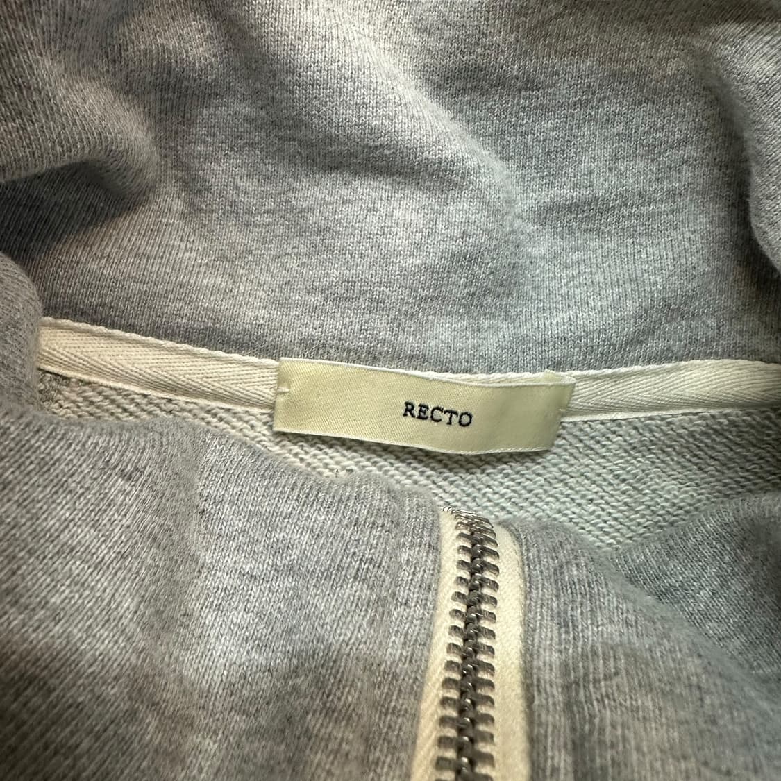 렉토 반집업 맨투맨 상품이미지4