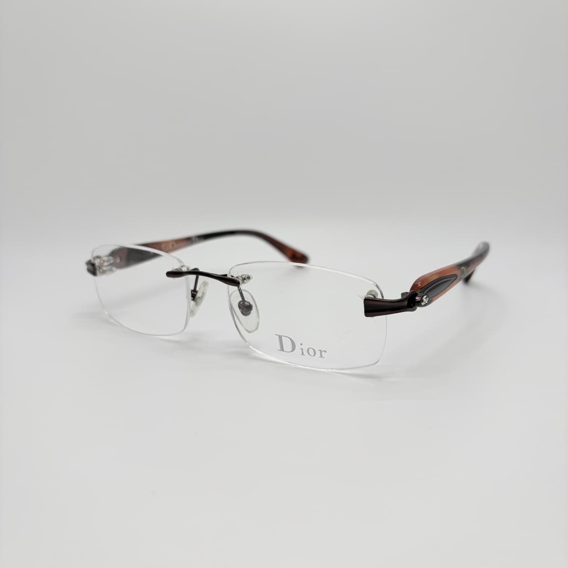 DIOR 디올 브라운 사각 무테 상품이미지1