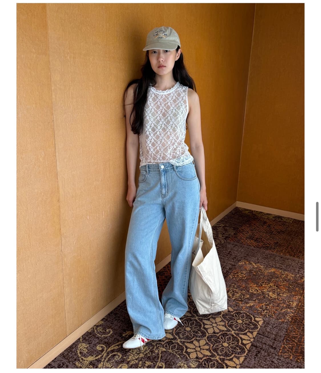 포니테일 PONYTAIL 본 벨라루즈핏진 (S) 상품이미지1