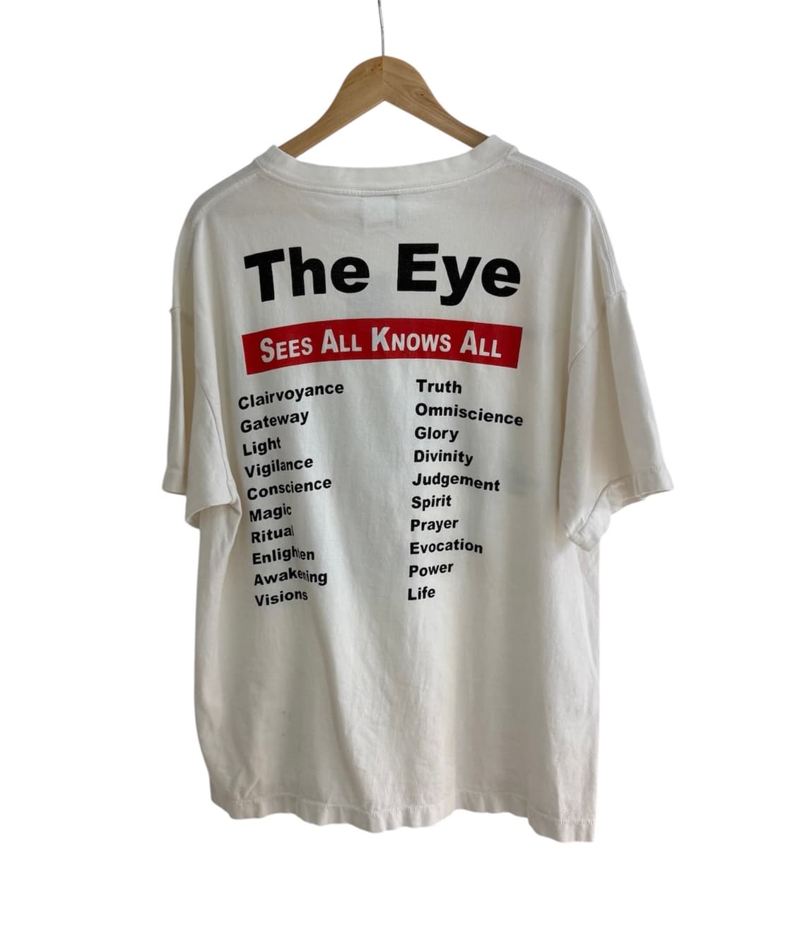 세인트미카엘 21SS The Eye 프린팅 티셔츠 상품이미지2