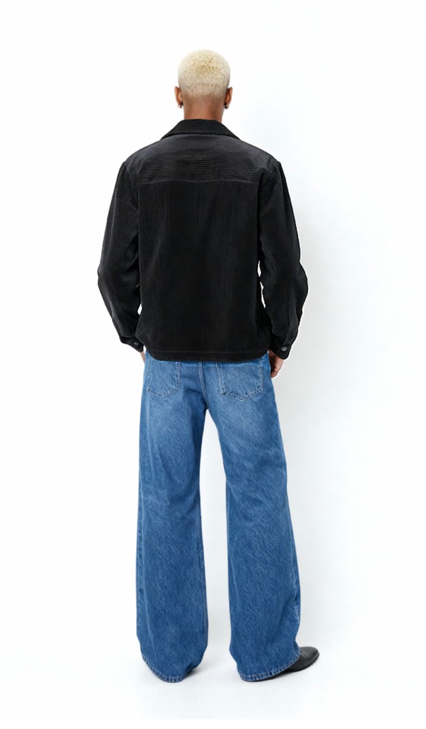 주카스페이스 골덴자켓 블랙 100~105 상품이미지2