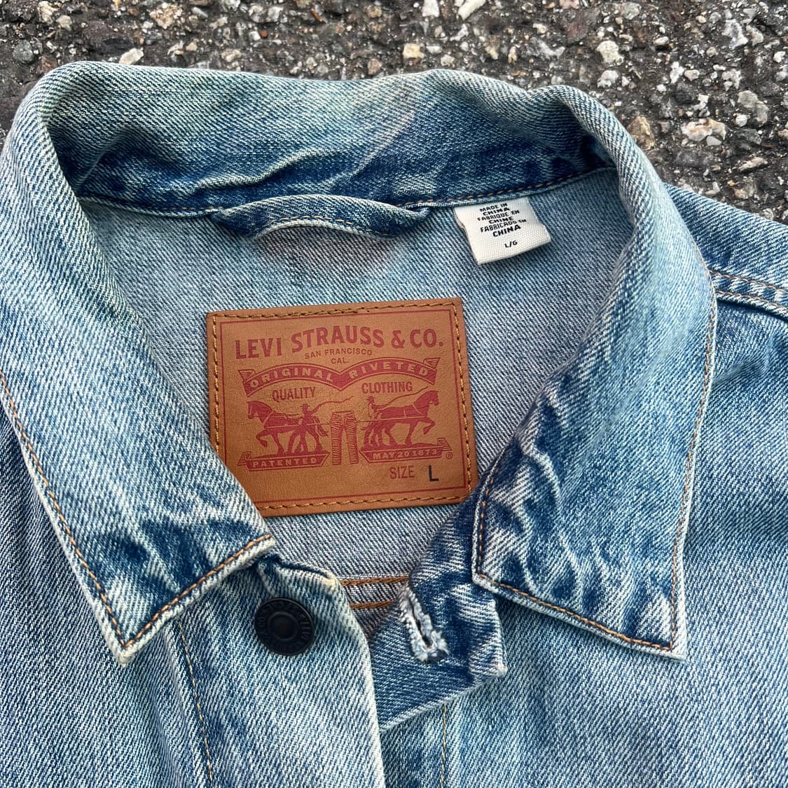 리바이스 남성 데님 트러커 자켓 상품이미지3