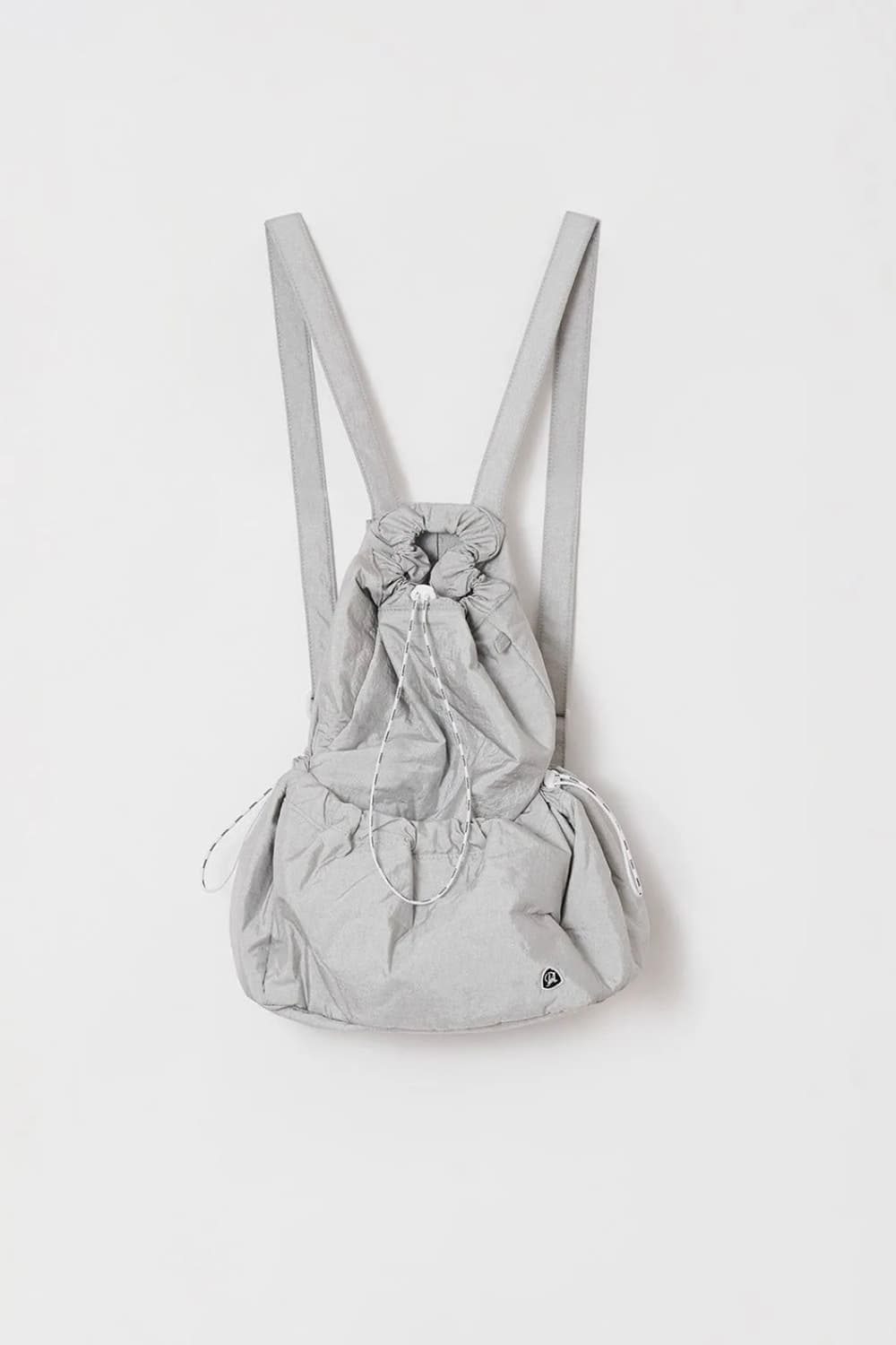 DRAWSTRING LOGO BACKPACK SILVER 상품이미지1