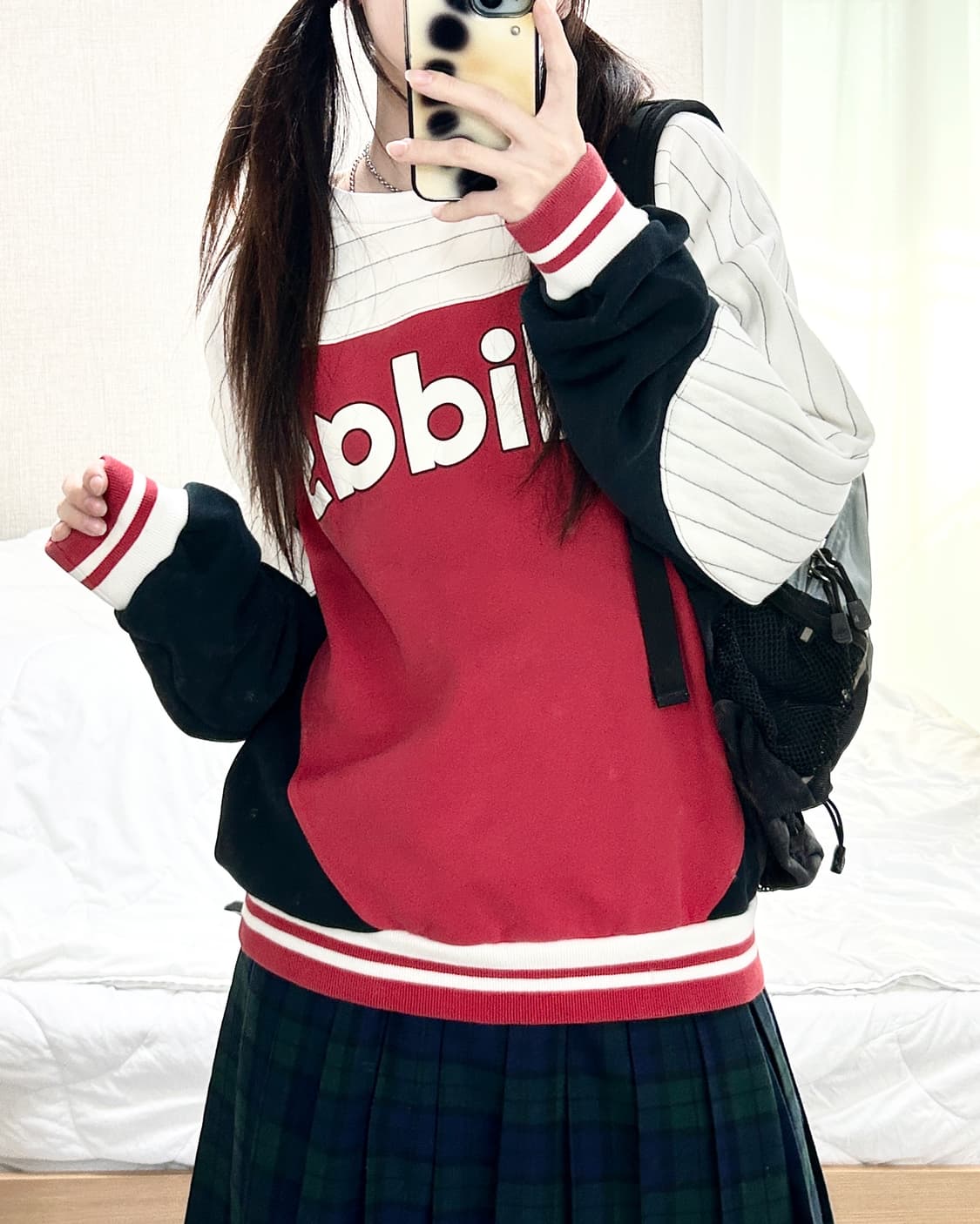 아디다스 니고 블락드 레드 맨투맨 상품이미지1