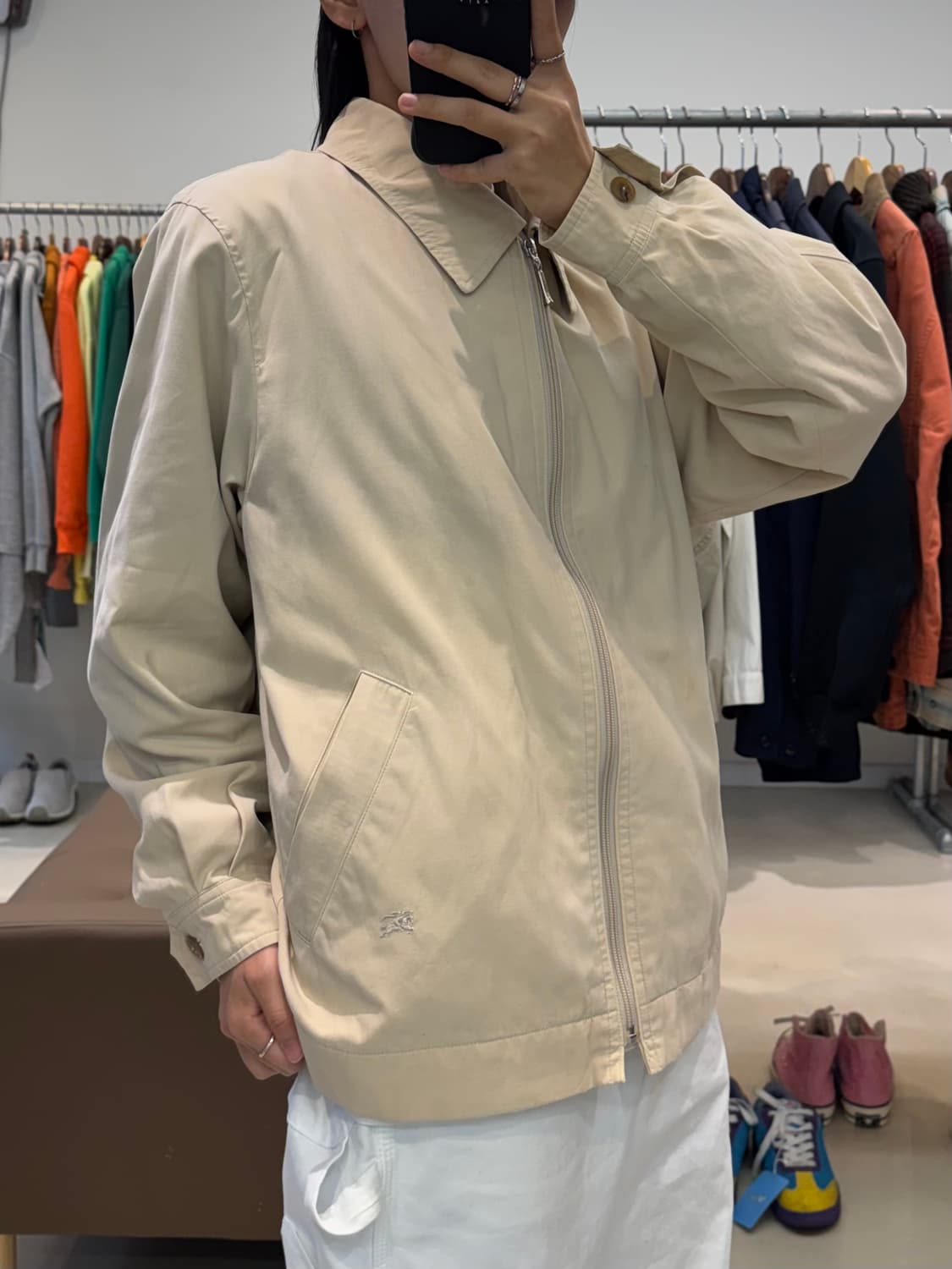 버버리 스윙탑 자켓 상품이미지4