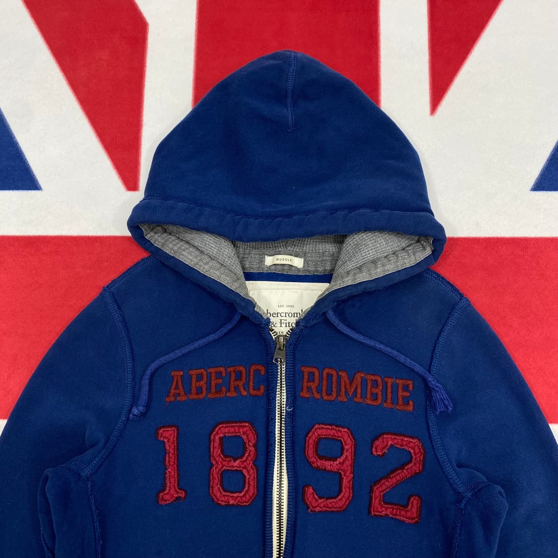아베크롬비 후드집업 S 실측 M  상품이미지3