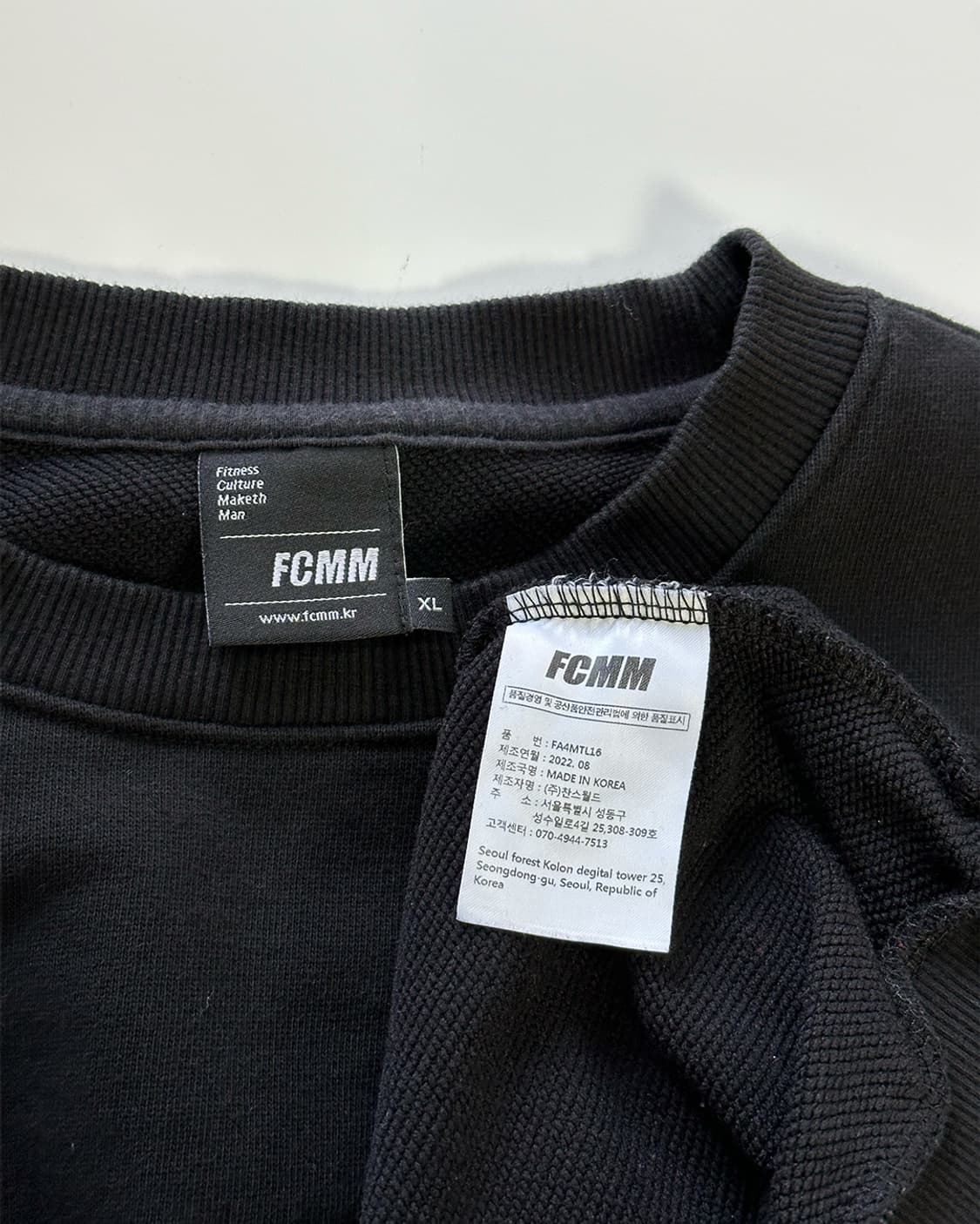 FCMM 골프 맨투맨 상품이미지3