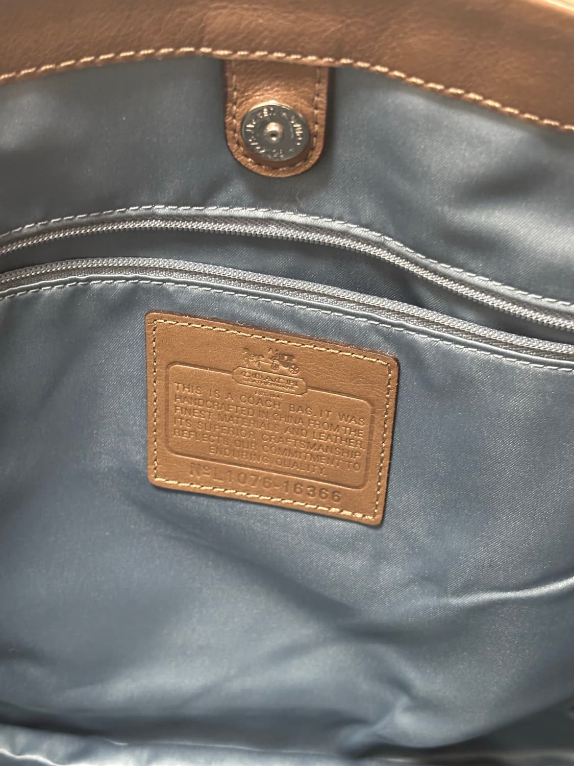 coach 코치 브라운 토트백 가방 라떼갸루 상품이미지5