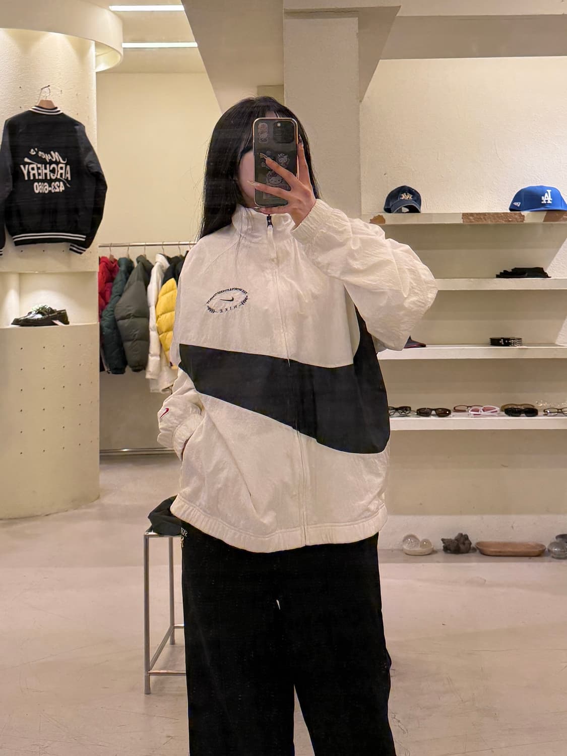 나이키 빅스우시 투톤 나일론 바람막이 U921 상품이미지1