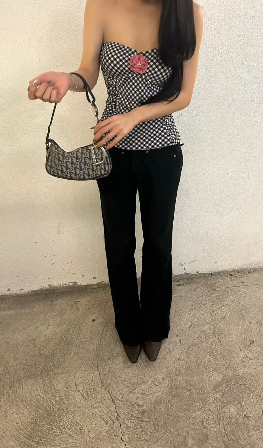 디올 스펠아웃 D참 숄더백 상품이미지3