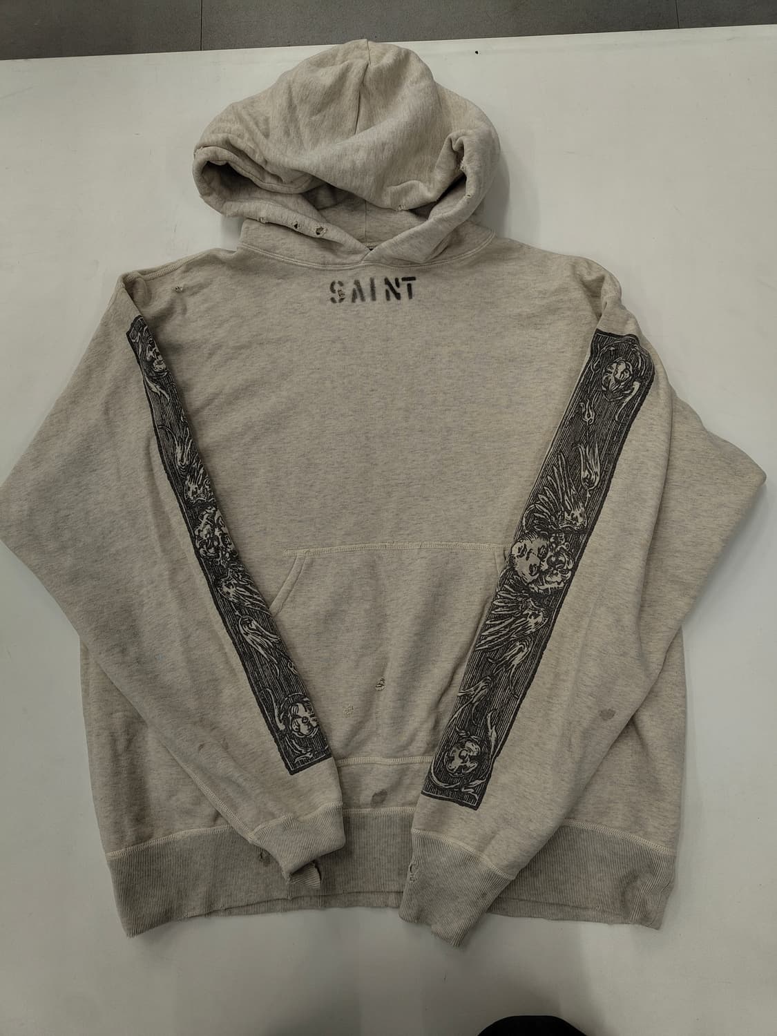 세인트미카엘 x 데님티어스 뮤랄 셋업 상품이미지2