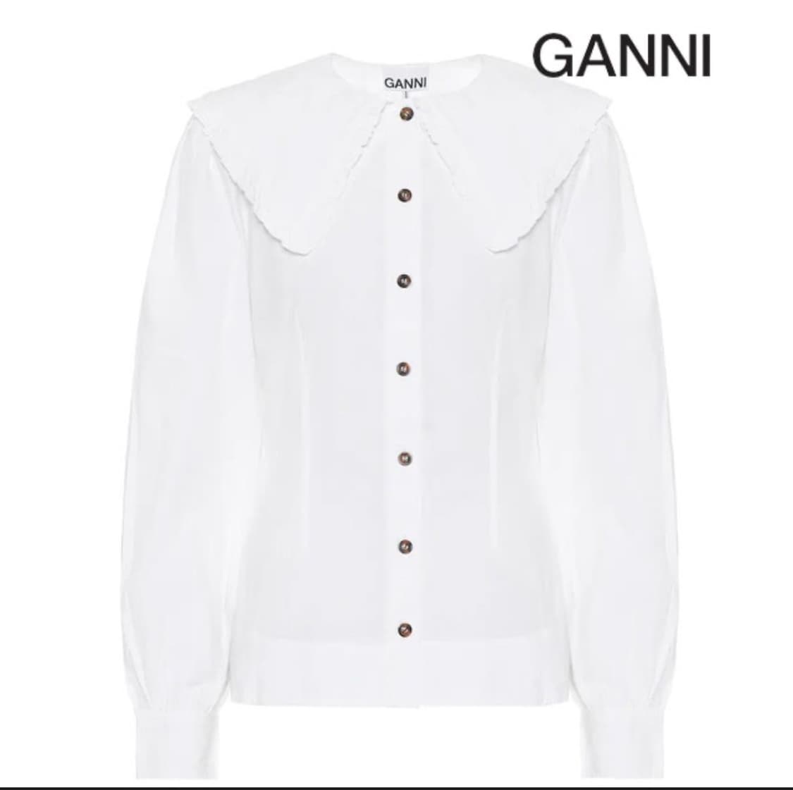 가니 포플린 블라우스 34 상품이미지3