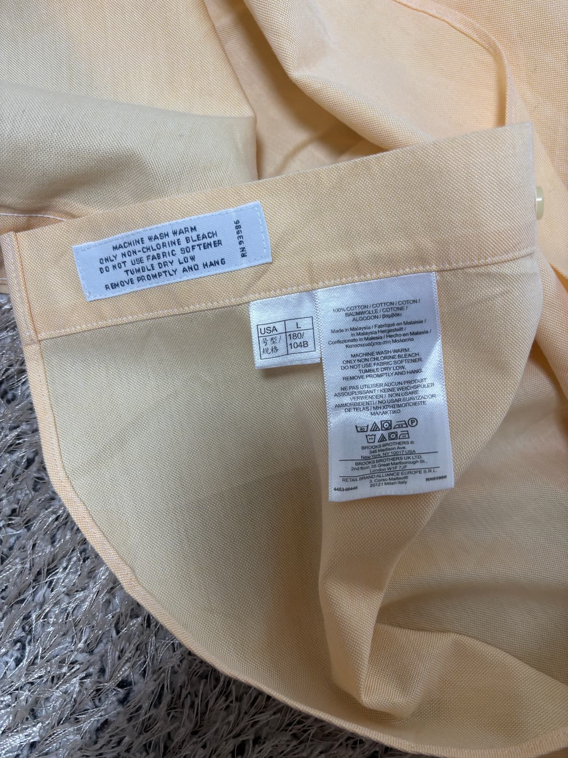 일본판 브룩스브라더스 셔츠 사이즈 105-110 상품이미지5