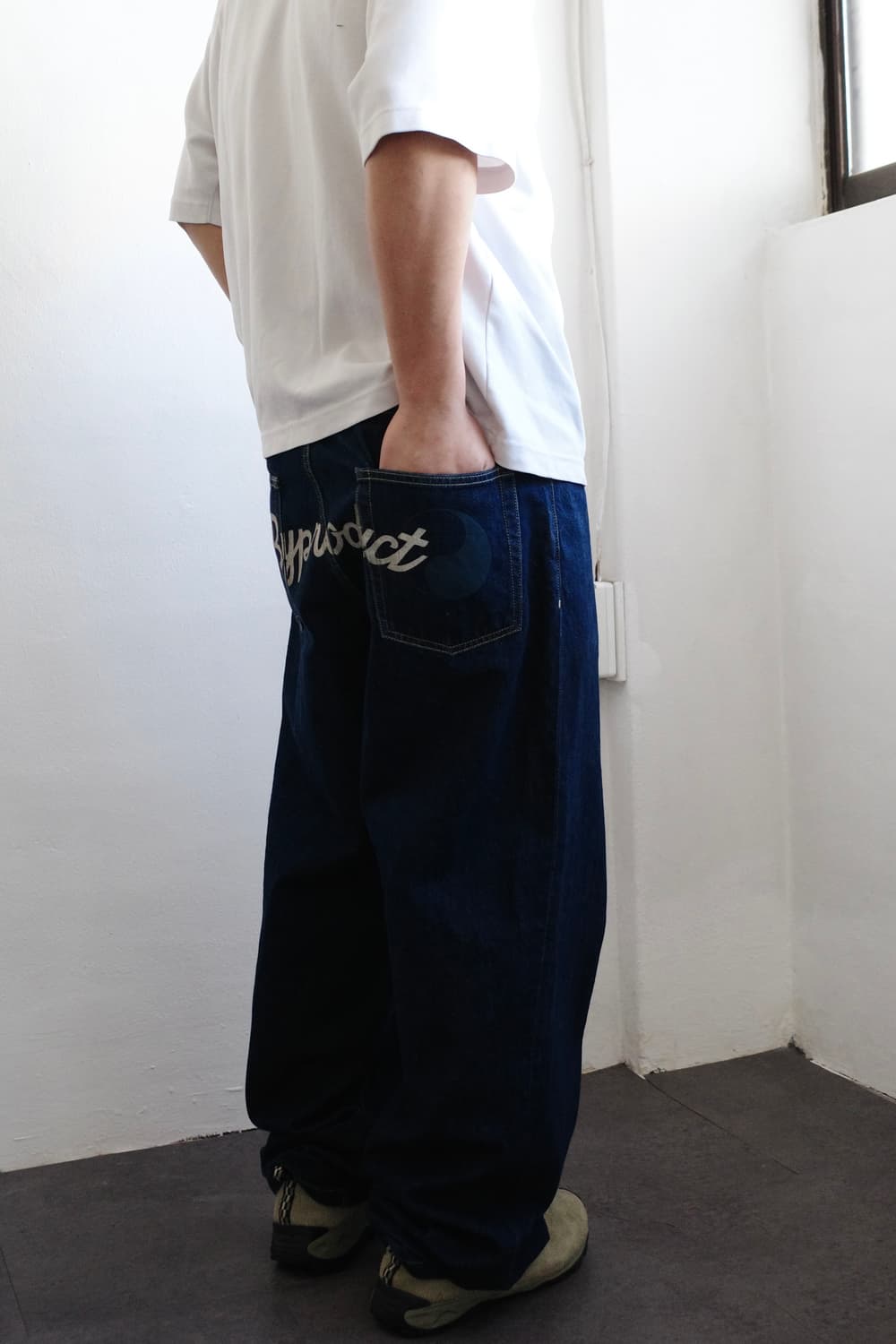 아워레가시 x 바이레도 바스트 컷 데님 팬츠 상품이미지3