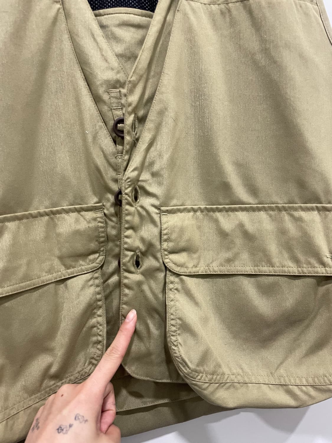 (빈티지)90‘s LL Bean 엘엘빈 헌팅 피싱 포켓 조끼 베스트  상품이미지8