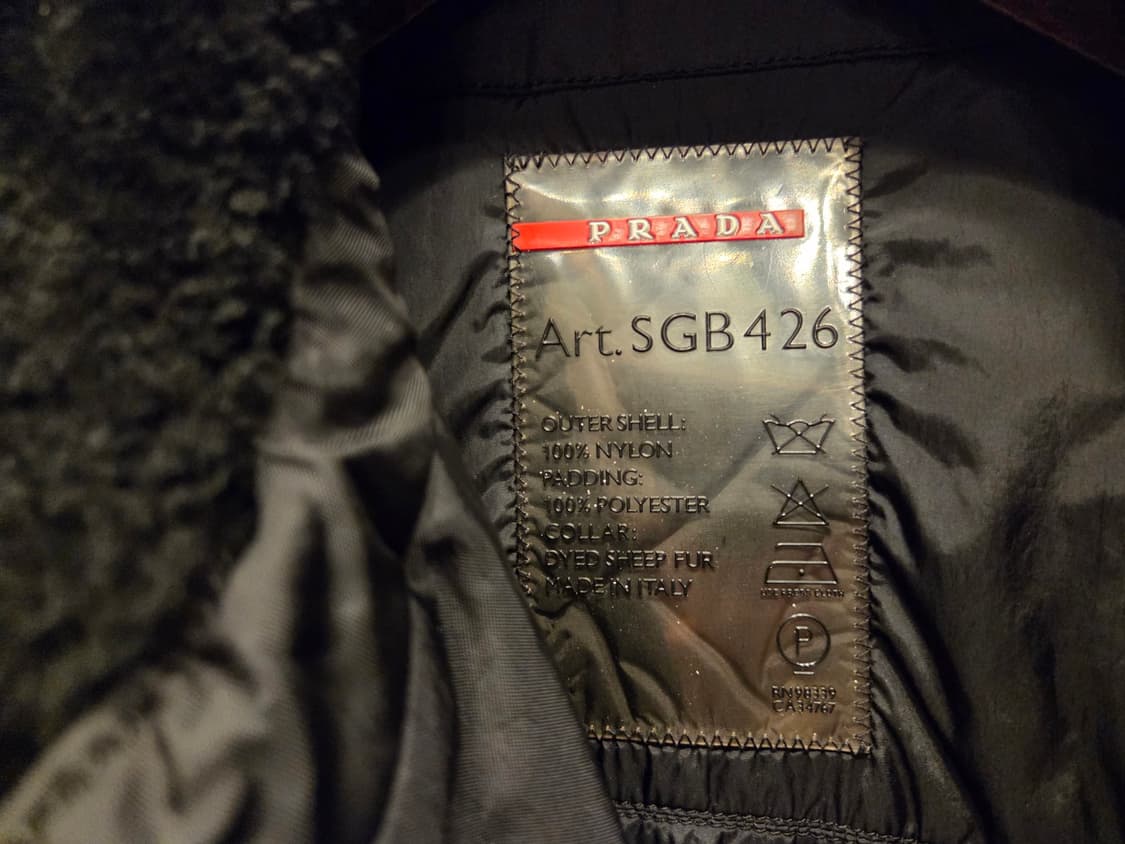 프라다 M-65 패딩자켓 상품이미지8